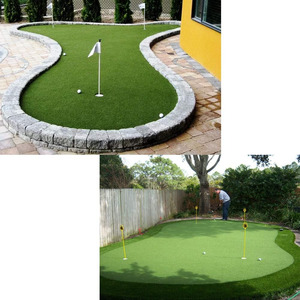 Golf Putting Green - Artificial Grass Turf 7FT X 29FT, Indoor/Outdoor Training Mat, Synthetic Fake Grass for Baseball, Football, Gym Sports