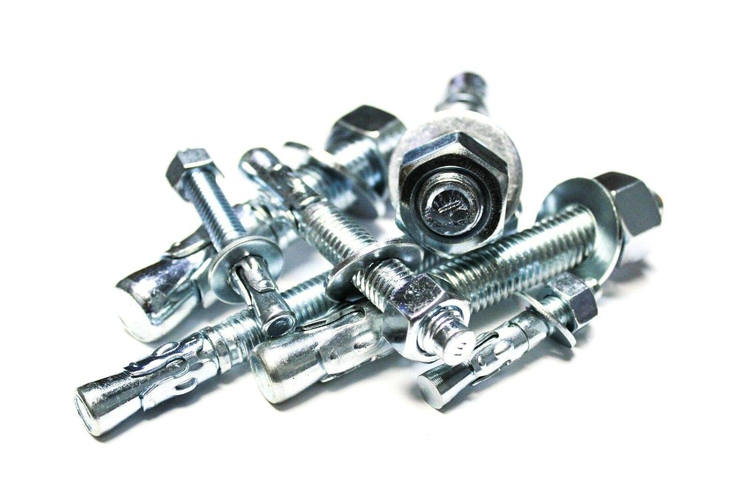 3/4'x5-1/2' Wedge Anchors - Zinc 20 Pcs rtws Screw Anchors B2B