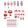 Lockout Tagout Kit Electrical Loto, Clamp On Circuit Breaker Lockout, Hasps, Loto, Safety Padlocks, Plug Lock, Ball Valve, Tool Box, for Electrical, Industrial