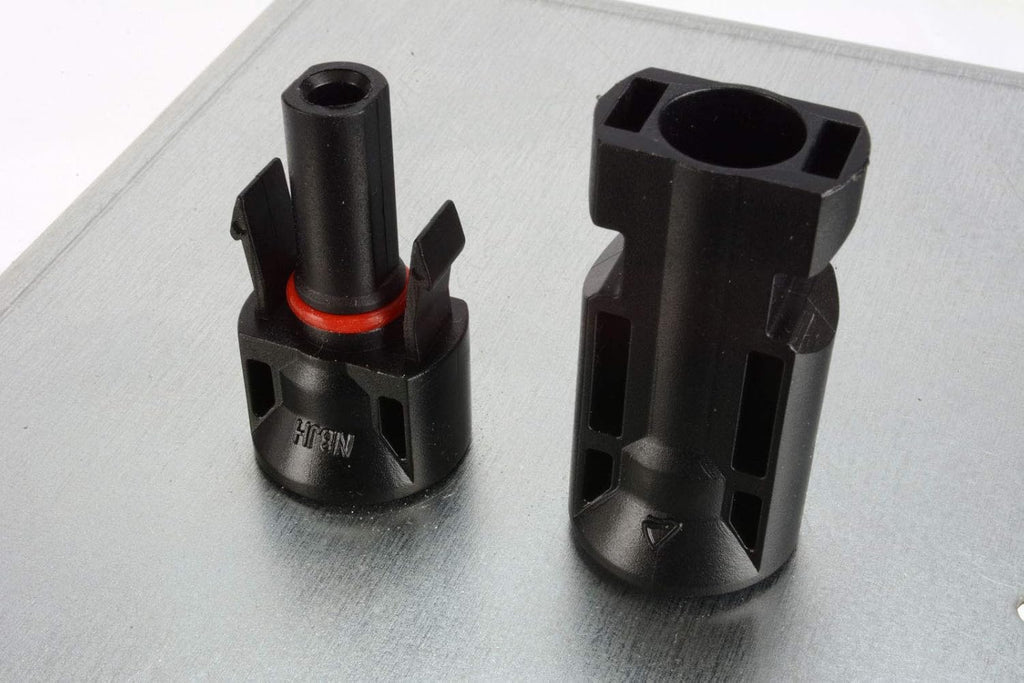 TEMCo 50A Solar Panel PV Cable Direct Box Connector Screw (100 Pair M/F)
