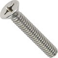 1/4-20 x 5/8' - Flat Head Stainless Steel 18-8 1000 pcs Machine Screws B2B