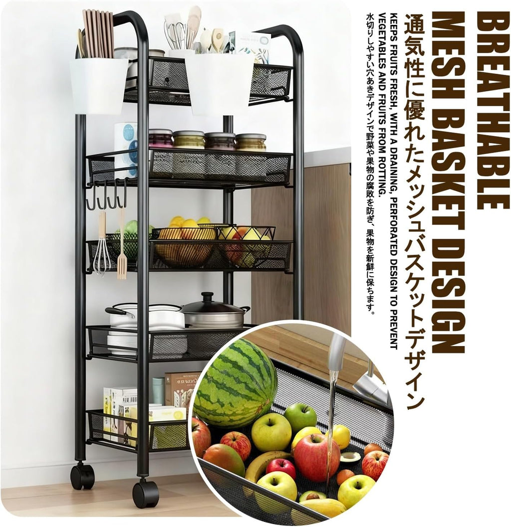 Kitchen Bakers Rack with Storage，Bakers Rack，Kitchen Storage Rack，Microwave Stand with Storage，Suitable for Kitchens, Bathrooms, Bedrooms, and Pantry.(White,B_44*26 * 62CM)