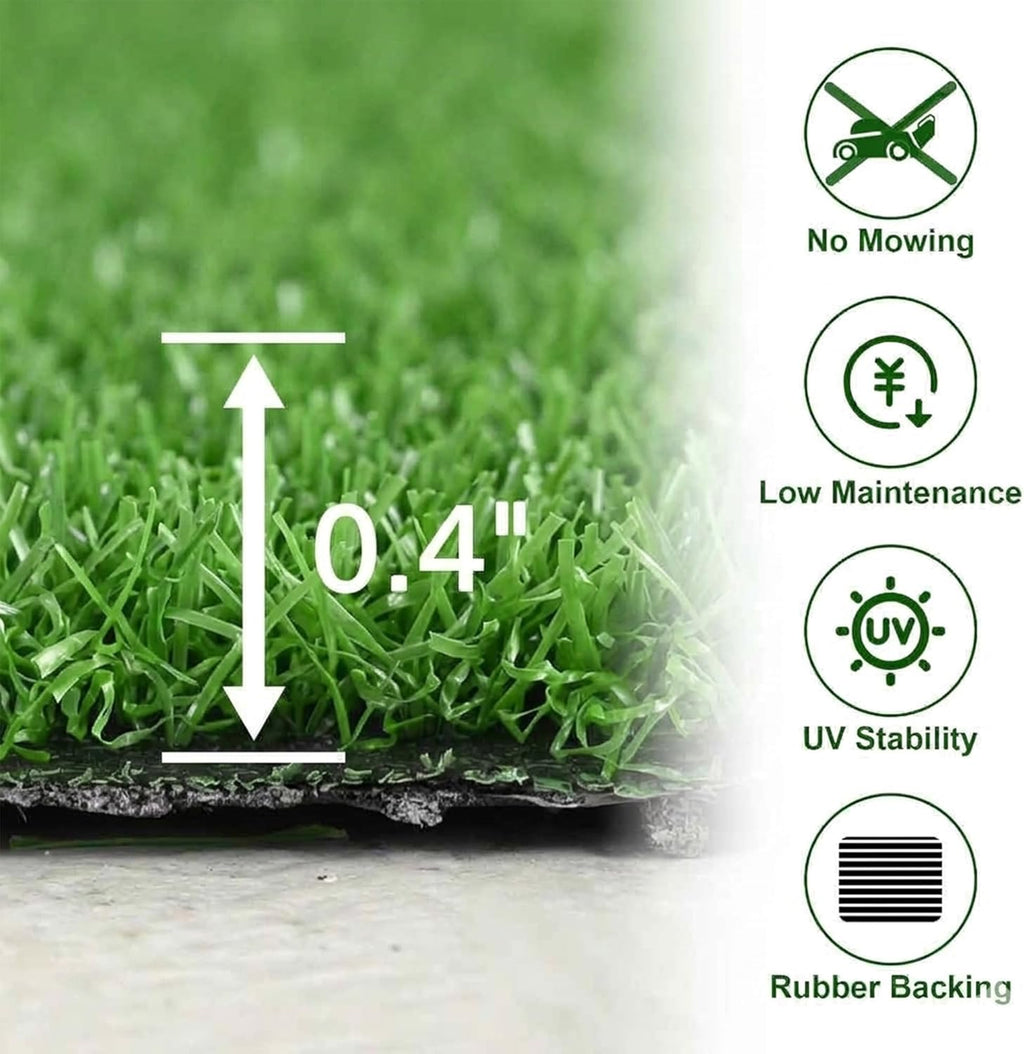 Yescom Sports Sled Strips Turf Gym Flooring for Weight Sled Push Pull Equipment Crossfit Outdoor Indoor 65'x3'(200 Sq.Ft) 0.4