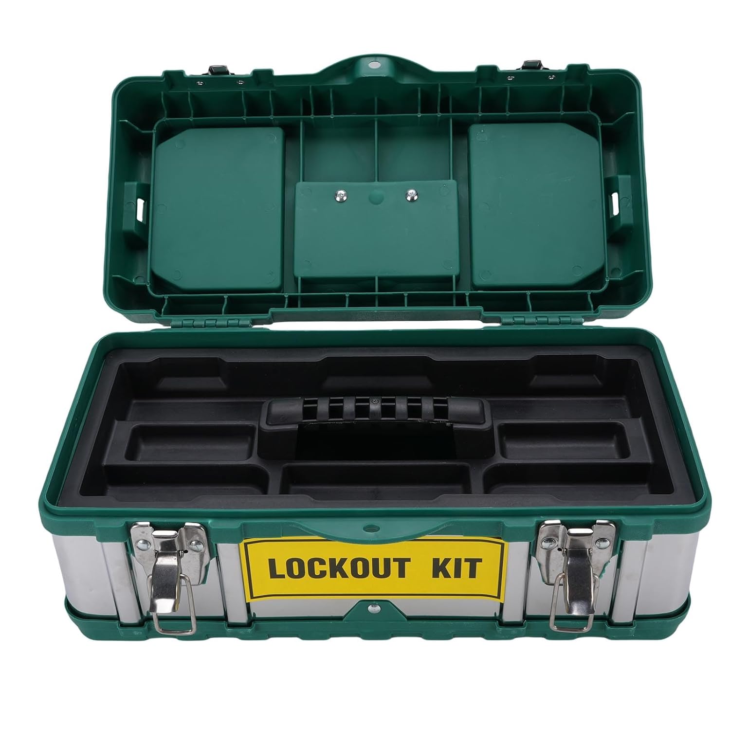 Electrical Lockout Tagout Kit, Circuit Breaker Lockouts, Hasps, Tags, Plug Lock, Ball Valve Lock, Loto Locks Set, Universal Padlock Box for Industrial