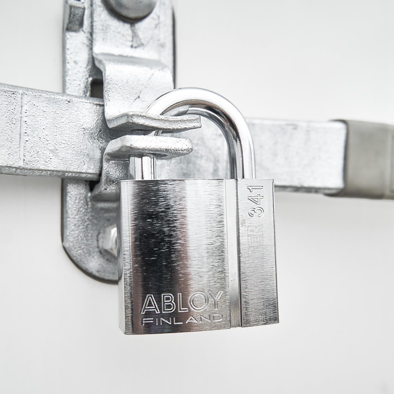 ENFORCER ABLOY 341-25 Padlock -1' (25mm) Shackle Clearance, 25/64' (10mm) Thick Boron Steel Shackle, 2.24' (57mm) Heavy-Duty Padlock for Trailers, Containers, Rail - Ultimate Protection
