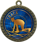 Express Medals 1 to 50 Packs Track Gold Medal Trophy Award with Neck Ribbon D212-EG58