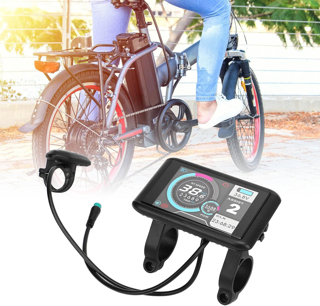 Electric Panel, UKC1 Color Display LCD Display for Electric Scooter with Connector Electric Accessories