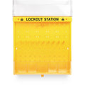 TRADESAFE Lockout Tagout Station, Unfilled Loto Station - No Lock Out Tag Out Devices Included, Wall Mount Loto Kit Board, Lockout Station with Lockable Cover
