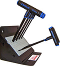 EKLIND 64911 Power-T Handle Hex Key allen wrench - 8pc set Metric MM sizes 2-10 9in shaft w/Stand