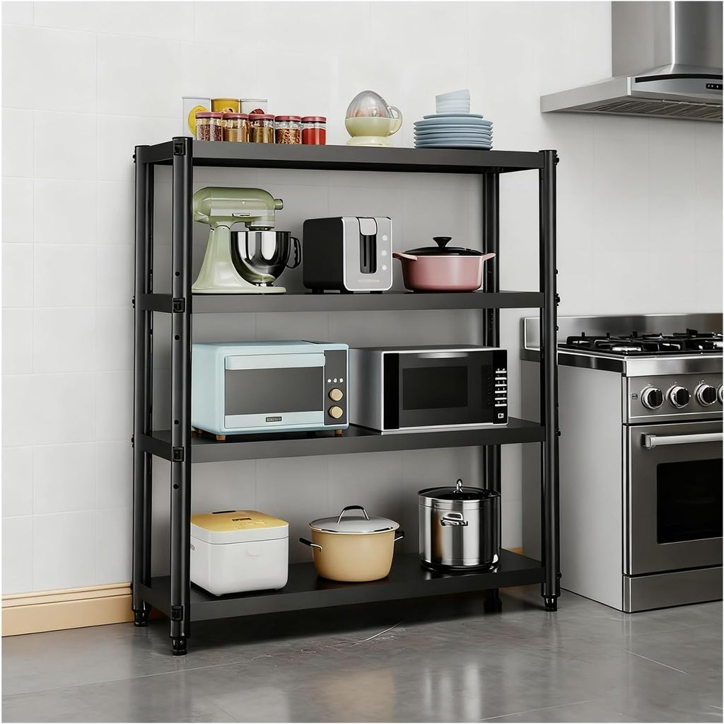Microwave Stand with Storage Cabinet，Bakers Racks for Kitchens，Suitable for Kitchens, Living Rooms, Bedrooms, Entryways, Bathrooms, and Other Similar Spaces.(50 * 30 * 120CM)