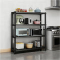 Microwave Stand with Storage Cabinet，Bakers Racks for Kitchens，Suitable for Kitchens, Living Rooms, Bedrooms, Entryways, Bathrooms, and Other Similar Spaces.(50 * 30 * 120CM)