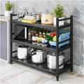 Microwave Stand with Storage，Baker's Rack for Kitchen，Kitchen Rack，Space-Saving, Suitable for Storage in Kitchens, Bathrooms, Offices, and Other Locations.(55 * 50 * 95CM)