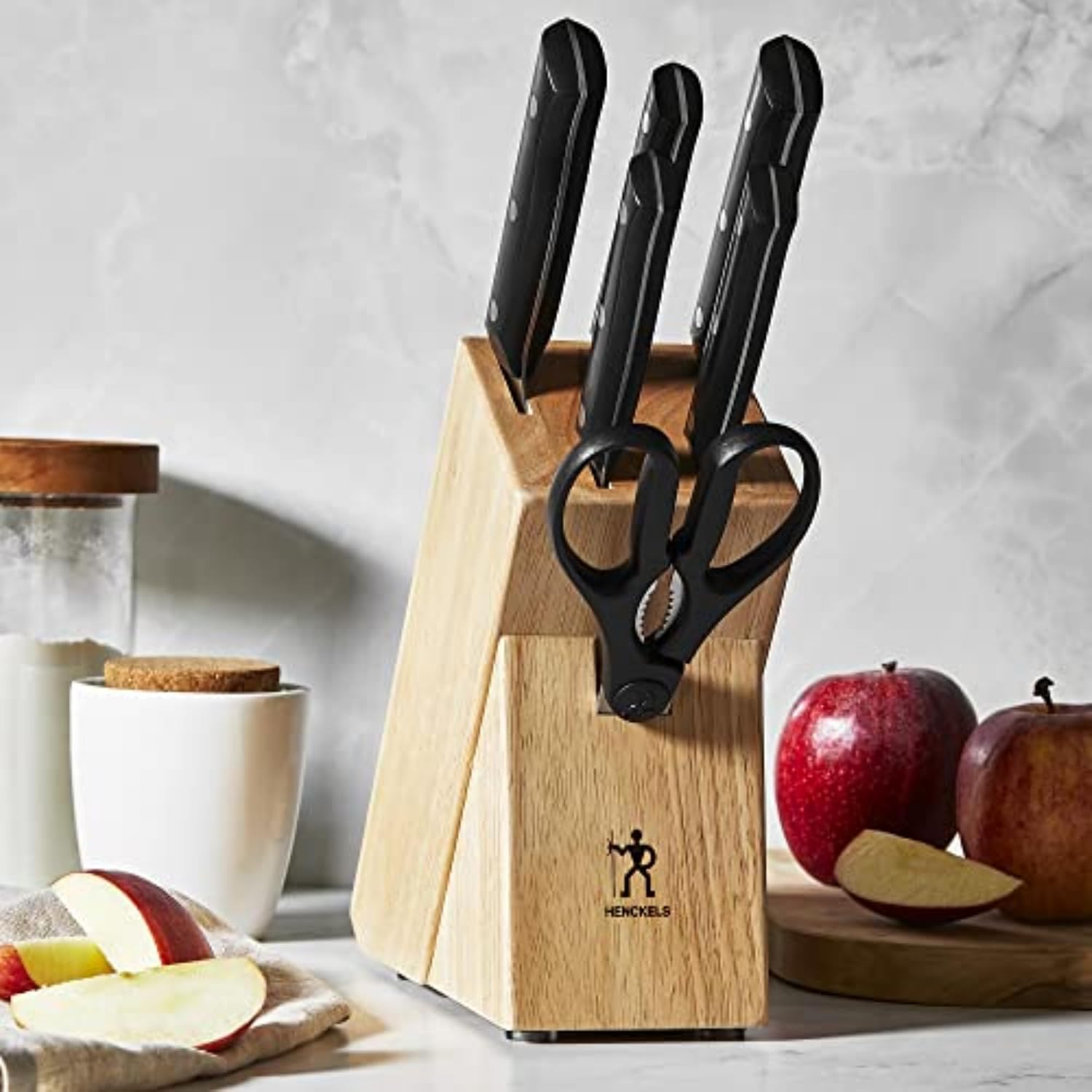 HENCKELS Dynamic Razor-Sharp 7-Piece Knife Set, Chef, Bread, German Engineered Informed by 100+ Years of Mastery