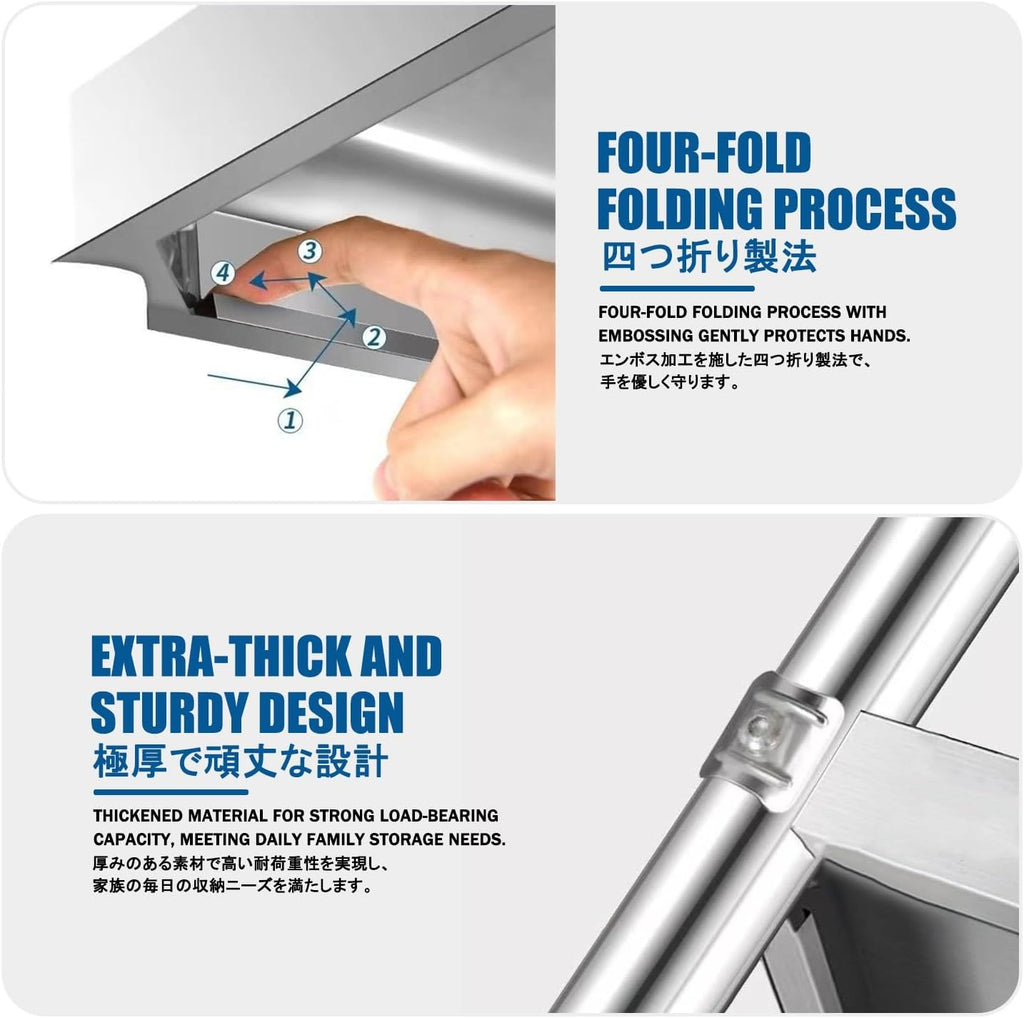 Microwave Stand with Storage，Baker Racks for Kitchen，It Can Be Used to Store Kitchen Utensils, Microwave Ovens, Rice Cookers, Etc.(60cm,25 * 45CM)