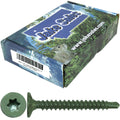 10x1-1/4 Drill Point Torx/Star Head Screw for Fastening Cement Backer/Board/Tile Board - T-25 Head 5 Pound CASE 7,245 Screws