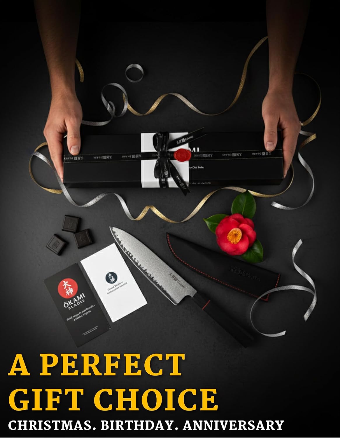 Chef Knife 8 Inch - Hand Forged Kitchen Knife with 67-Layer Japanese Damascus Steel, AUS-10 Core & G10 Handle - Ultra Sharp, Perfectly Balanced Gyuto Knife for Home Chefs and Professionals