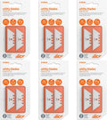Slice 10525-CS Ceramic Utility Blades (Pointed Tip), True Safety Blades, Finger Friendly, Safe to Touch, 11x Longer Lasting Than Metal, Double-Sided Blades Extend Blade Life, Never Rusts (12 Blades)