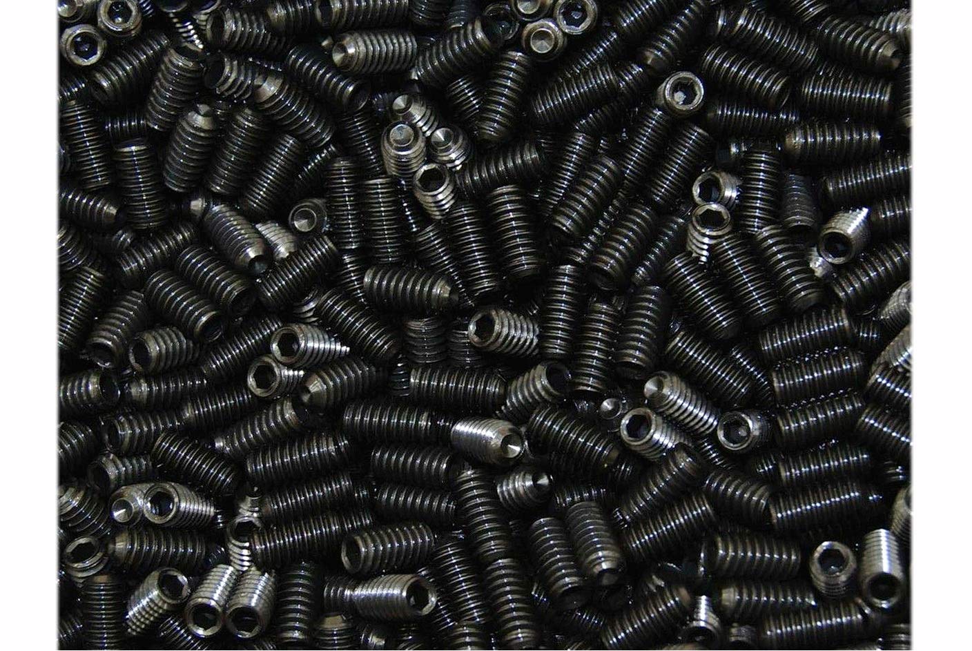 New Package of 1000 (pcs) Socket Head Set Screw 1/4'-20 x 1/2' inch Cup Point Set #MO2386-P Warranity by Pr-Mch