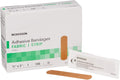 McKesson Adhesive Bandages, Sterile, Fabric Strip, 3/4 in x 3 in, 100 Count, 24 Packs, 2400 Total