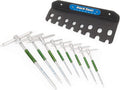 Park Tool THT-1 - Sliding T-Handle Torx Compatible Wrench Set, Silver
