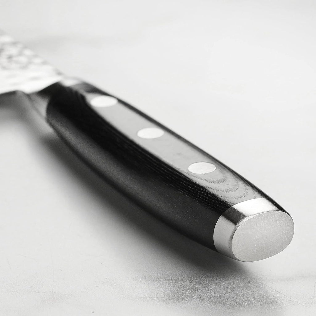 Enso HD Hammered Damascus 6-inch Serrated Utility Knife