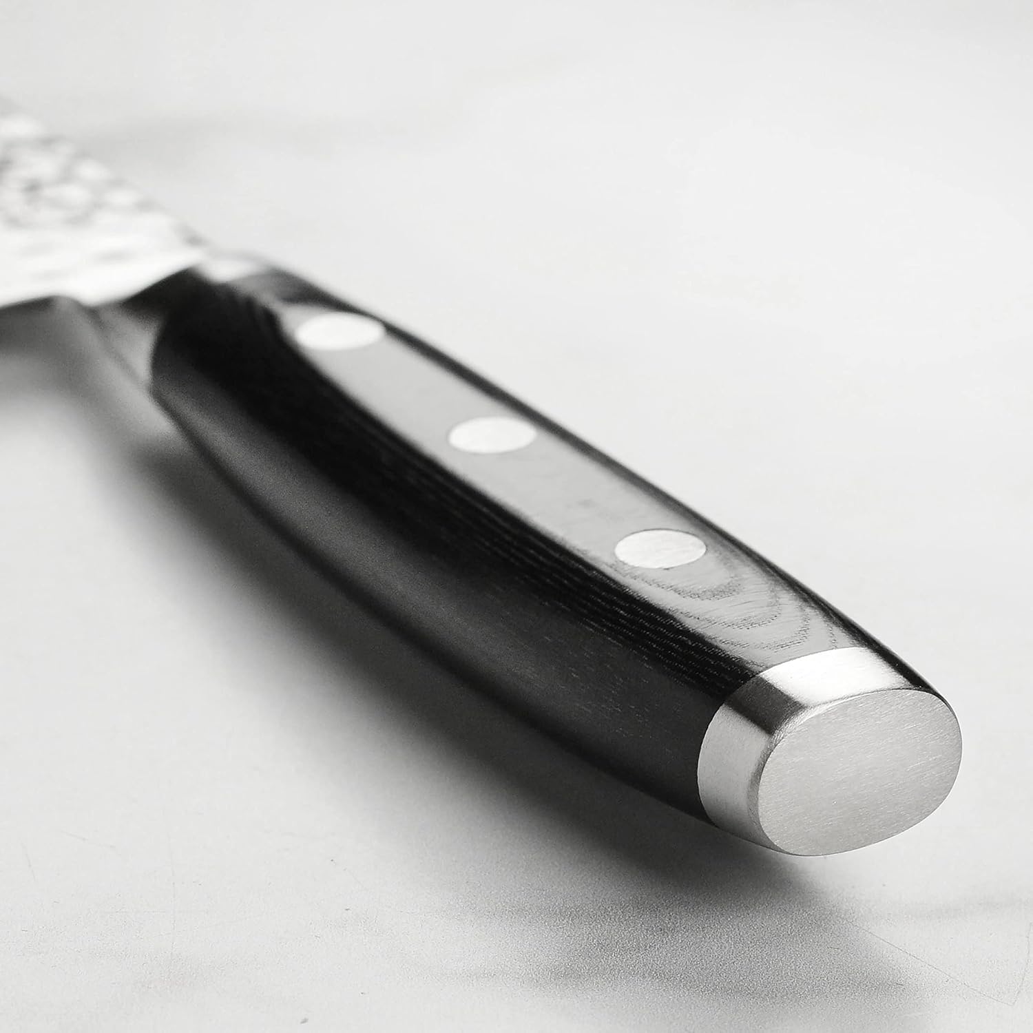 Enso HD Hammered Damascus 6-inch Serrated Utility Knife