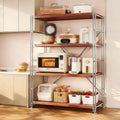 Microwave Stand With Storage,Baker'S Rack For Kitchen,Adjustable Shelves,Strong Load-Bearing Capacity,Suitable For Living Rooms,Dining Rooms,Coffee Bars,Homes(4 layers,40*31*130CM/16*12*51IN)