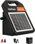 Andmon MINI250 Solar Electric Fence Charger with Day or Night Mode, 0.25Joule Portable Solar Fence Charger