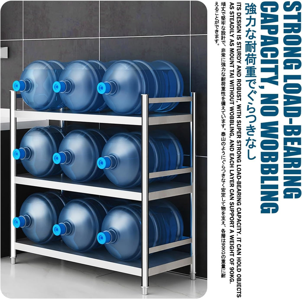 Kitchen Baker Rack，Microwave Stand with Storage，Bakers Racks for Kitchens，Easy to Clean, Strong Load-Bearing Capacity, Suitable for Home and Kitchen.(70 * 45 * 150CM)