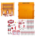Lockout Tagout Station Loto Kit Board, Lock Out Tag Out Loto Hasps with Safety Padlocks, Circuit Breaker Cable Ball Valve Lockouts Electrical Plug Lockout