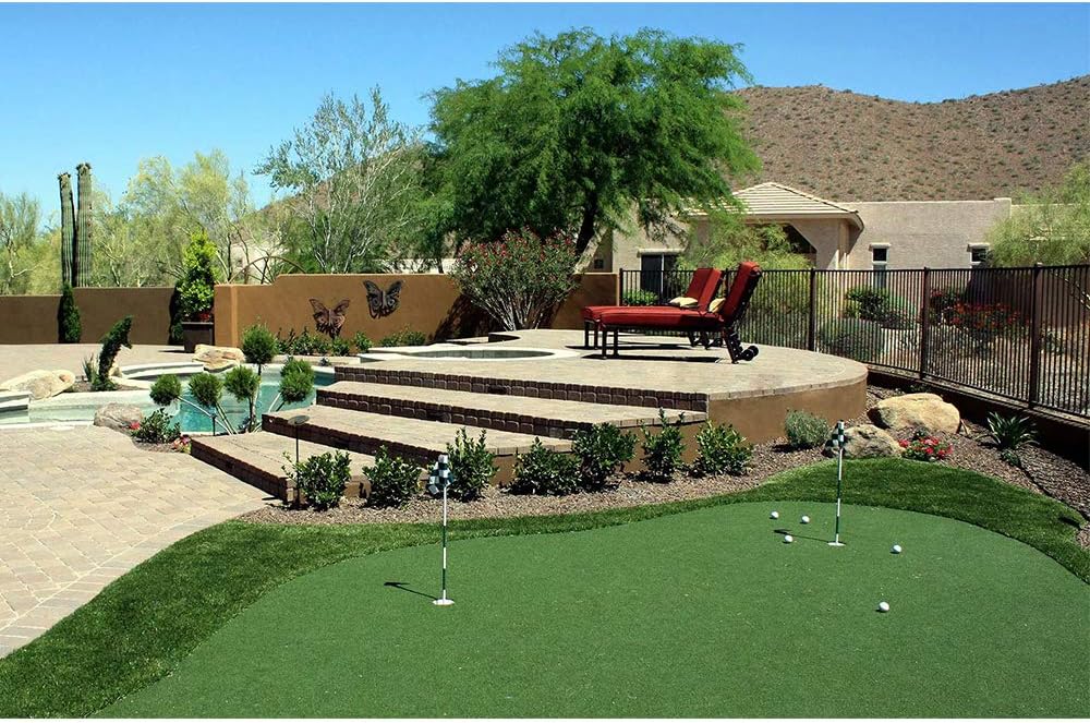 Golf Putting Green - Artificial Grass Turf 5FT X 48FT, Indoor/Outdoor Golf Training Mat, Synthetic Fake Grass for Baseball Football Gym Sports