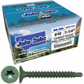 Jake Sales #10x1-1/4 Cement Board Star Head Screws - Drill Point for Fastening Cement Backer Board/Cement Board/Tile Board - T-25 Star Head (Full Box 5000 Screw Count)