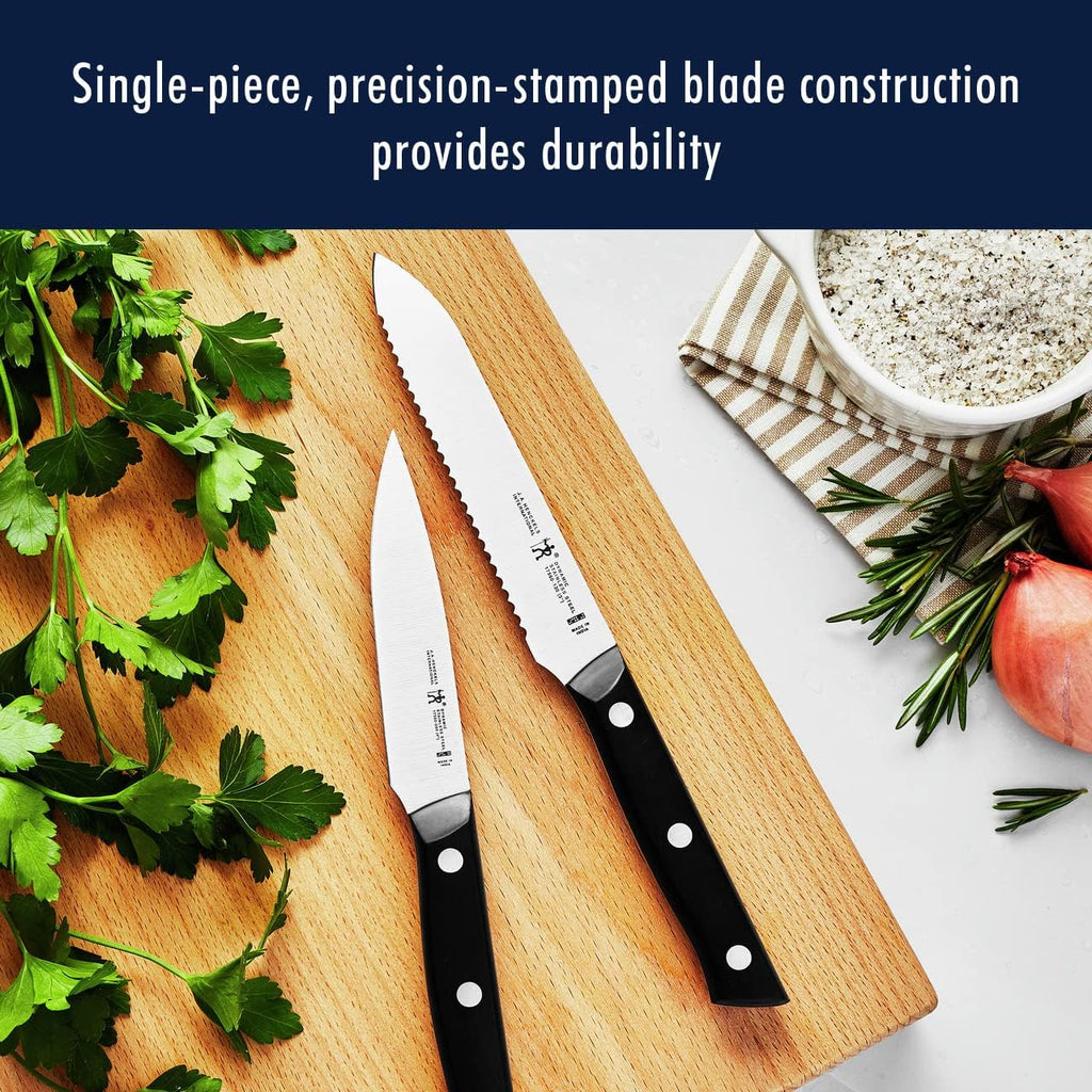 HENCKELS Dynamic Razor-Sharp 12-Piece Knife Set, Chef , Bread , Steak , German Engineered Informed by 100+ Years of Mastery