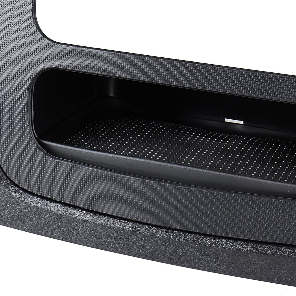 Dash Center Radio Bezel Trim Panel Compatible for 2002-2005 Dodge Ram 1500, 2003-2005 Ram 2500 3500 Replacement Dash Cover Kit w/Mounting Screw Dashboard Radio Surround Interior Black