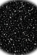 New Pack of (350) Button Head 1/4-20 x 5/8 Socket Cap Screws BHCS Allen Plain Black Multi-Purpose Comprehensive Hardware Fastener Assortment Kit MoPNEM02490