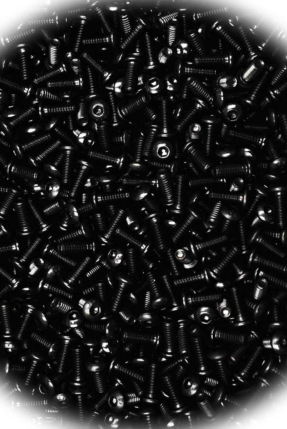 New Pack of (350) Button Head 1/4-20 x 5/8 Socket Cap Screws BHCS Allen Plain Black Multi-Purpose Comprehensive Hardware Fastener Assortment Kit MoPNEM02490