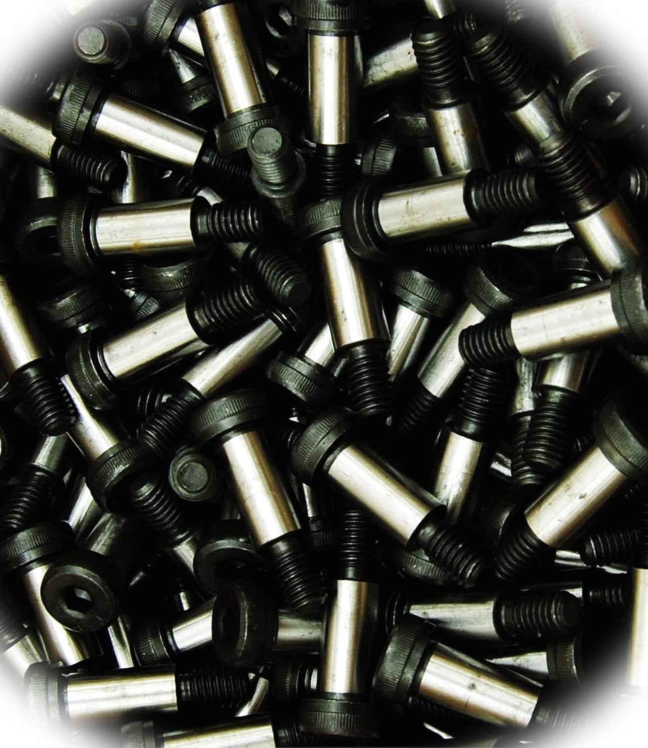 New Pack of (25) Socket Head 1/2 x 1 Shoulder Bolt Stripper Screw 3/8-16 x 5/8 Thread Multi-Purpose Comprehensive Hardware Fastener Assortment Kit MoPNEM02563