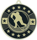 Hockey Sports Medals, Award Medals Hockey Medallion Gold Medals - Multiple Options in Quantities 1-50 -Custom Neckbands