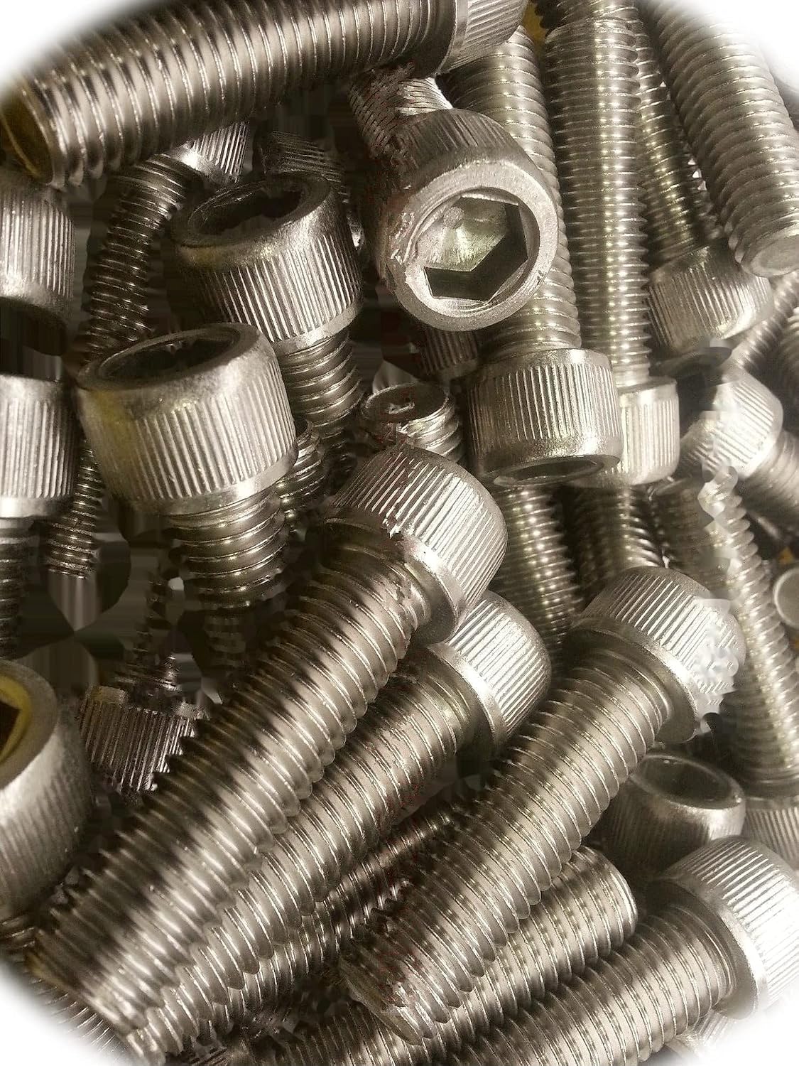 (Qty 5pcs) 5/8-11x2-1/4 Socket Allen Head Cap Screw Stainless Steel .625 x 2.25 Hardware Fastener Kit Set RV7992S