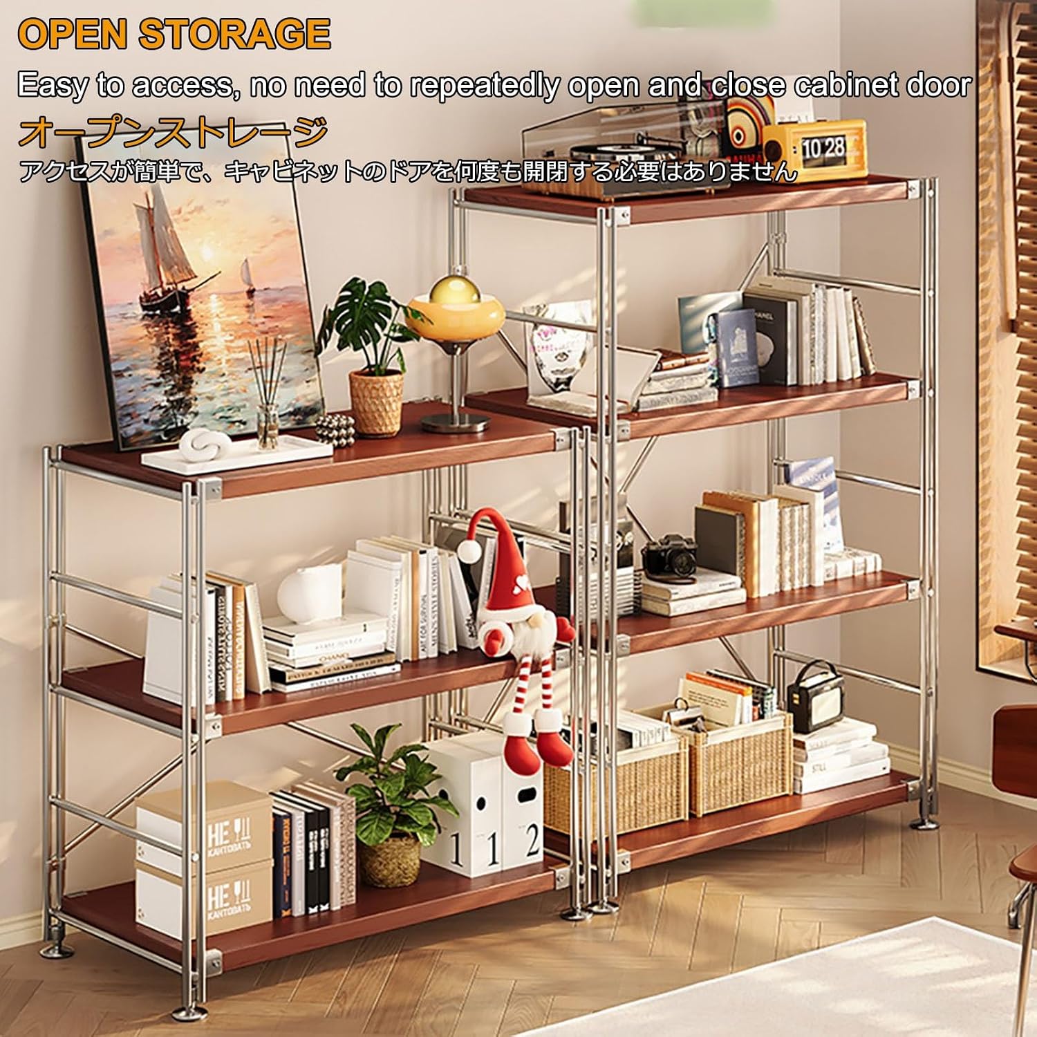 Microwave Stand With Storage,Baker'S Rack For Kitchen,Adjustable Shelves,Strong Load-Bearing Capacity,Suitable For Living Rooms,Dining Rooms,Coffee Bars,Homes(3 layers,40*31*90CM/16*12*35IN)