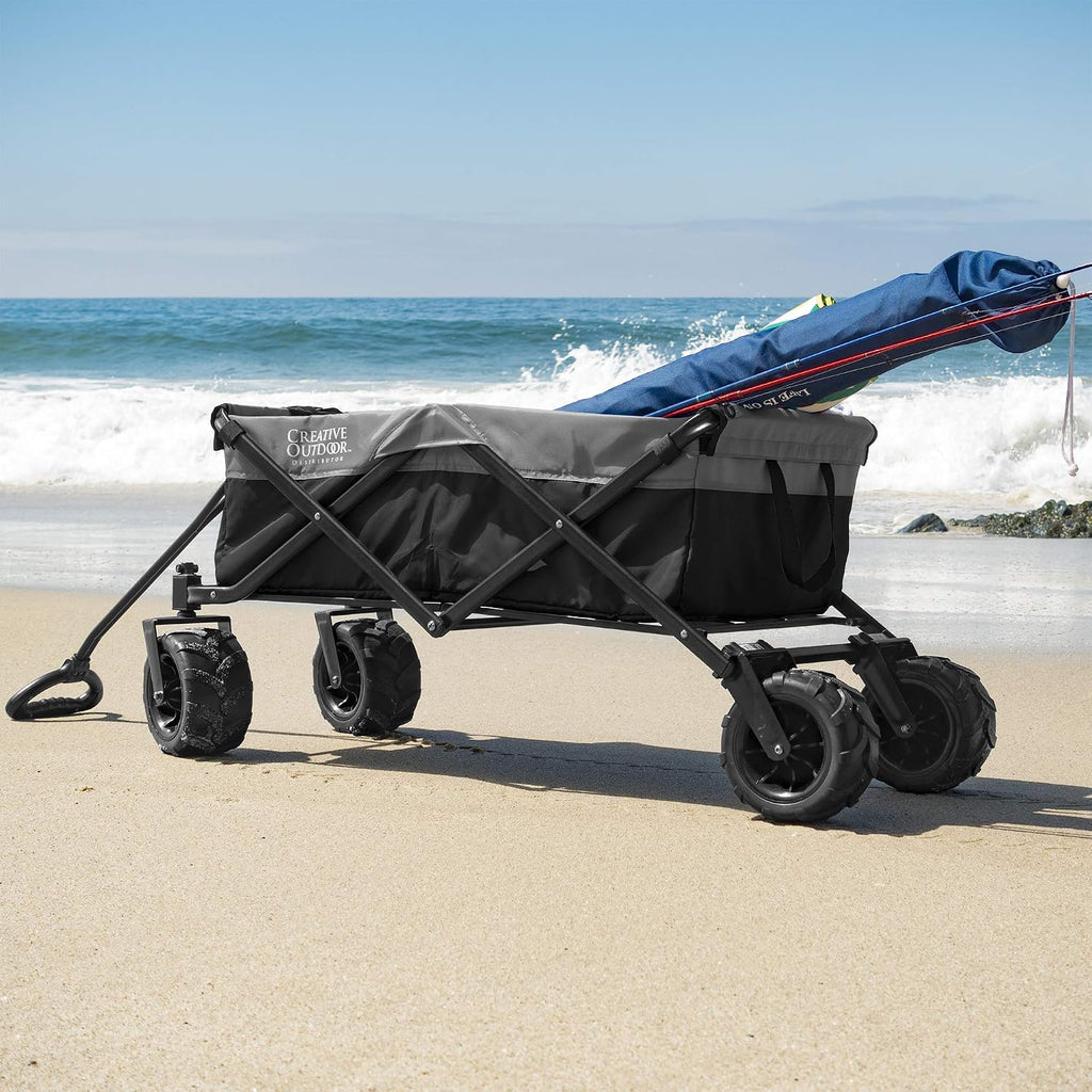 Creative Outdoor Original Folding Wagon All-Terrain Wheels
