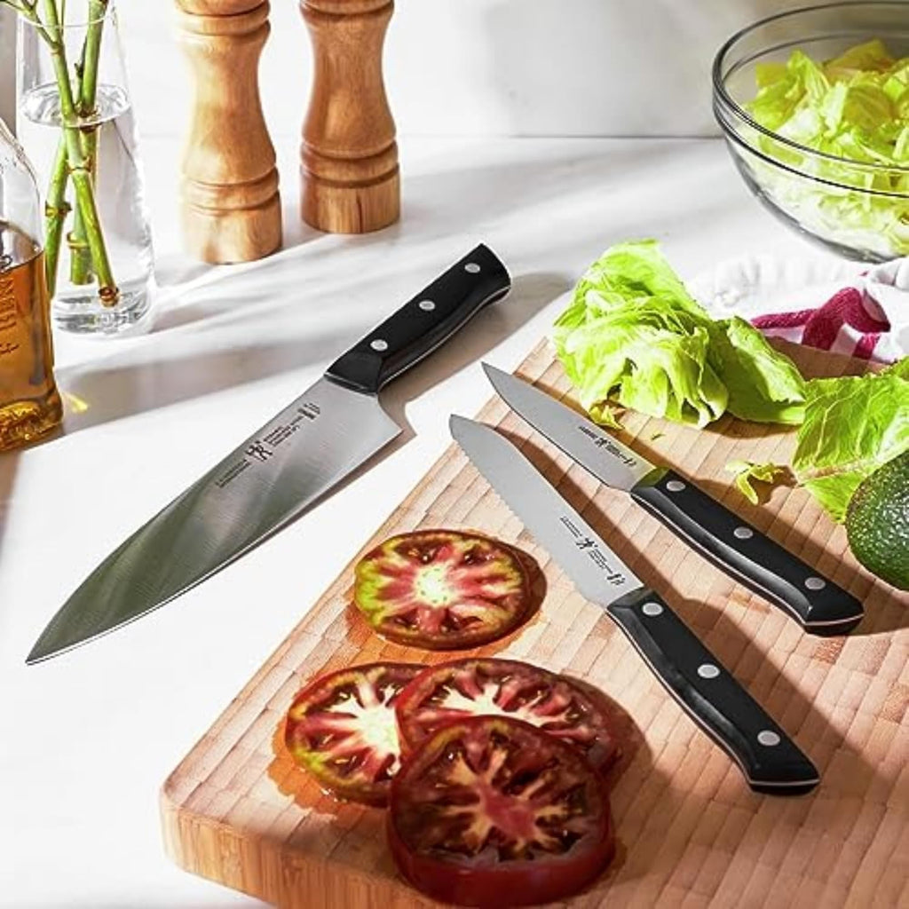 HENCKELS Dynamic Razor-Sharp 7-Piece Knife Set, Chef, Bread, German Engineered Informed by 100+ Years of Mastery