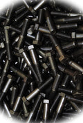 New Pack of (100) Hex Head Bolts 3/8-16 x 2' Grade 8 Cap Screws Plain Black Multi-Purpose Comprehensive Hardware Fastener Assortment Kit MoPNEM02668