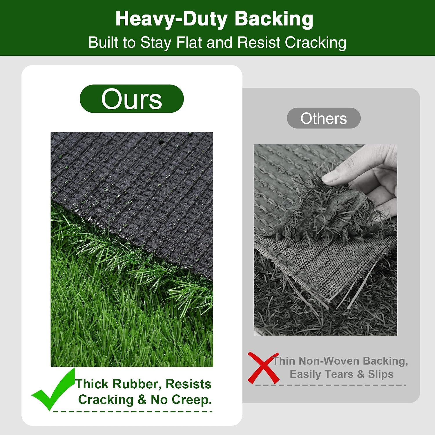 Yescom 4x50' Sled Turf Strips for Gym Artificial Grass Garage Home Exercise-1.38'H
