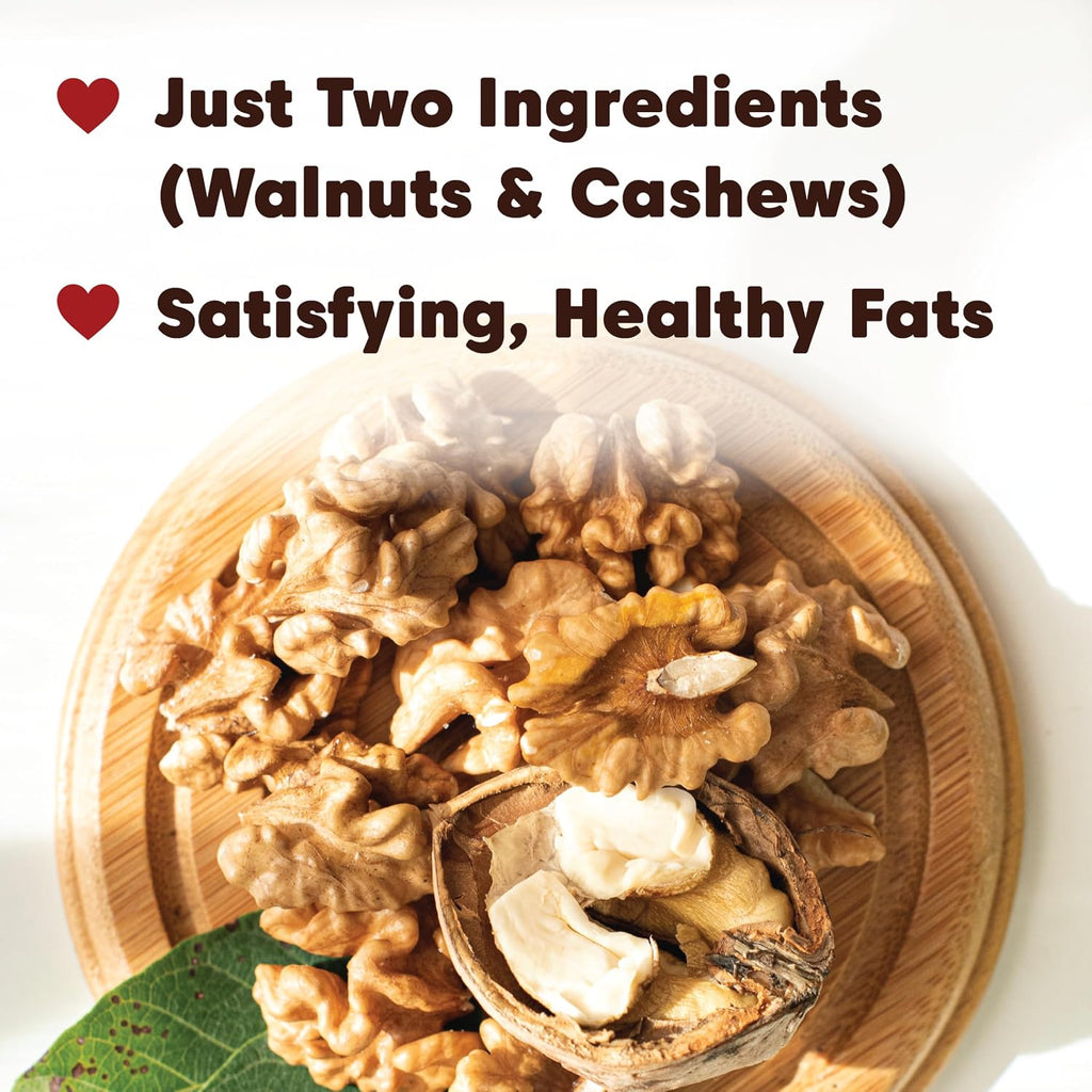 Wilderness Poets, Walnut Butter with Cashews - Organic, Raw, Bulk Size (7 Pound - 1 Gallon)
