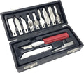 SMB Precision Woodworking Woodcarving Set 13Pc (1/3/10/60) (60)