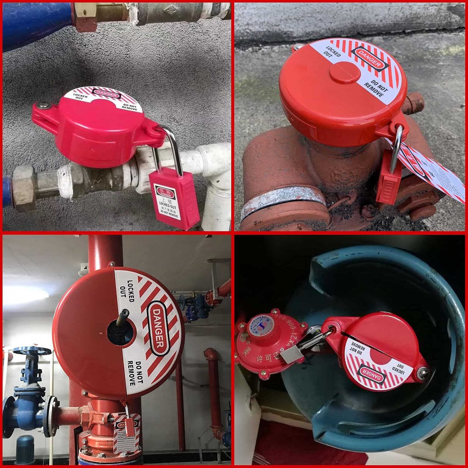 Lockout Tagout Station Breaker Loto Kit Loto Hasps,Loto Tags,Circuit Breaker Lockout,Ball Valve Lockout,Electrical Plug Lockout,Steel Cable Lockout for Loto Station Lock Out Tag Out Kit