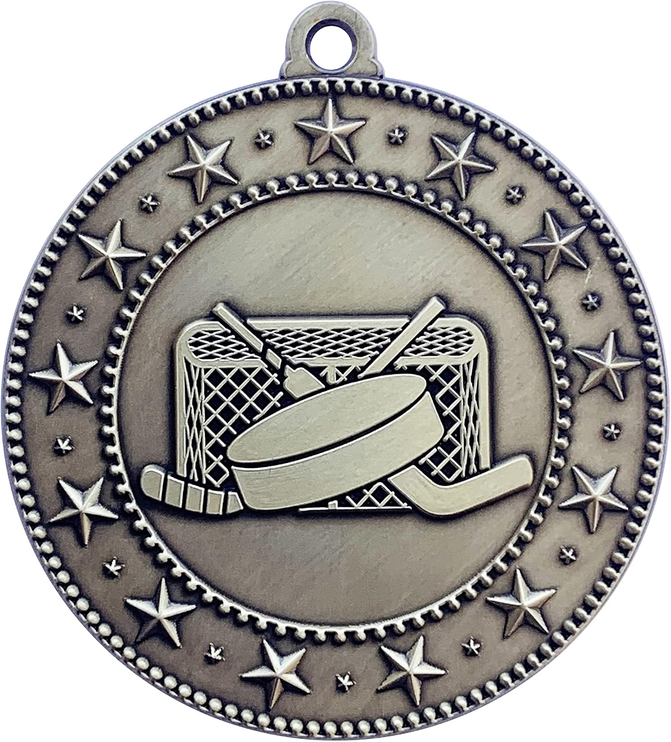 10 to 100 Packs of EMDC Style Ice Hockey Medals