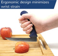 Adaptive 'Right Angle' Knife, Designed by a Certified Occupational Therapist (Chopping Blade, Pack of 8)