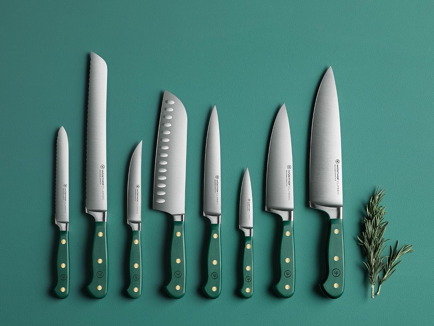 WÜSTHOF Classic Fresh Rosemary 5' Serrated Utility Knife